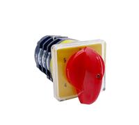 Commutateur de conversion rotatif multi-étages 5 positions tripolaire 20A sélecteur circuit de commande principal contact argent T-16EXF64D-3