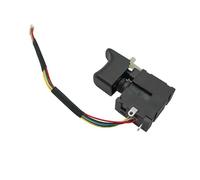 Commutateur de déclenchement de perceuse électrique sans fil à 6 fils, contrôleur de vitesse réglable pour outils électriques sans balais de 7,2 V à 24 V, construction en plastique + métal