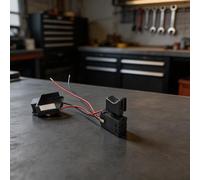 Commutateur de déclenchement de souffleur électrique 16a 5e4 contrôle de vitesse pour batterie au lithium 21 V Outils électriques Boîtier de pièce de rechange (A)