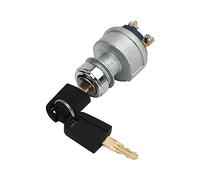 Commutateur de Démarrage D'allumage 9G7641 Commutateur de Démarrage à clé D'allumage en Alliage D'aluminium à 4 Fils avec Remplacement de 2 Clés pour Pelle Caterpillar CAT 229 306