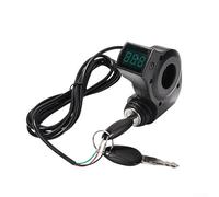 Commutateur de démarreur d'allumage, serrure d'allumage accessoires de scooter électrique commutateur de démarreur de cylindre verrouille les clés pour scooter électrique