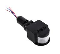 Commutateur de détecteur de mouvement - GOTOTOP - Infrarouge - 180 degrés - 90-250 V - Extérieur