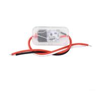 Commutateur de détection automatique de lumière pour modules LED Capteur de cellule photoélectrique intelligente pour 12 V 24 V avec fonction de retard Plastique Transparent Large tension 3,7 V-24 V