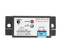 Commutateur de Détection de Courant, AC 0.2-30A Réglable Relais de Surveillance de Courant Normalement Ouvert SZC23-NO-AL-CH avec LED Indicateur