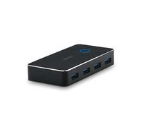 Commutateur de Données Lindy 43387 : 6 Ports USB 3.2 Gen 1 Type-A, 5 Gbps, USB Type-C, Boîtier ABS/Aluminium, 100x50x16.4mm, Conforme CE/FCC/RoHS/REACH