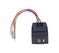 Commutateur de faisceau de phares antibrouillard, protection de lignes multiples commutateur de phare antibrouillard respectueux de l'environnement matériau ABS facile à installer for voiture for la m