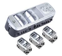 Commutateur de fenêtre Compatible avec Benz pour GLS GLE W167 2019 2020 2021, commande principale électrique, interrupteur de fenêtre de levage électrique 1679054501 1679054601(Model d)