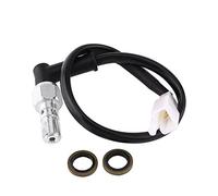 Commutateur de frein de KIMISS, boulon creux universel de commutateur de lumière arrière de pression de frein hydraulique de moto(M10*1MM)