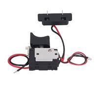 Commutateur de Gâchette de Perceuse, Commutateur de Gâchette de Perceuse électrique, Vitesse de Commutateur de Gâchette de Perceuse électrique Réglable avec Lumière pour Outil