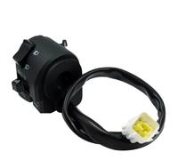 Commutateur de Guidon 7/8 ''22mm Commutateurs De Guidon De Moto Klaxon Clignotant Voyant D'avertissement Dépassement Démarrage Bouton D'arrêt Commutateur De Contrôleur De Moto(3)