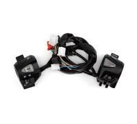 Commutateur De Guidon De Moto 7/8" 22mm Compatible avec PCXCB150 pour CBR300/650 Clignotant De Klaxon Phare Antibrouillard Électrique Démarrage De Lumière