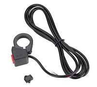 Commutateur de Guidon de Vélo, Commutateur de Bascule de Vitesse de Vélo Electrique sur Le Bouton Off pour Scooter