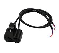 Commutateur de Guidon Interrupteur De Commande Au Guidon De Moto, 7/8 ", 22mm, Double Commande, Phare De Danger, Bouton De Commutation, Accessoires De Remplacement