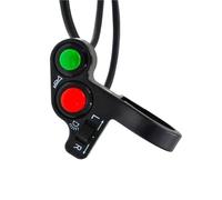 Commutateur de Guidon Interrupteur De Guidon De Moto, Klaxon De Scooter Électrique, Clignotants, Bouton Marche/arrêt, Interrupteur Lumineux