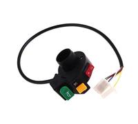 Commutateur de Guidon Interrupteur De Moto 3 En 1, Pour Vélo Électrique, Scooter, ATV, Quad, Clignotant, Klaxon, Bouton Marche/arrêt Pour Guidon De 22 Mm De Diamètre