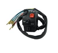Commutateur de Guidon Interrupteur Universel Pour Guidon De Moto, 12V, 7/8 Pouces, 22mm, Clignotant, Klaxon, Interrupteur De Démarrage Et D'arrêt(3)