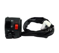 Commutateur de Guidon Interrupteurs de commande de guidon de moto, 7/8 ", 22mm, bouton de klaxon, clignotant, feu antibrouillard électrique(3)