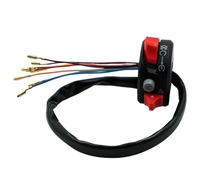 Commutateur de Guidon Interrupteurs De Commande Universels Pour Guidon De Moto, 7/8 ", 22mm, Klaxon, Phare, Voyant D'avertissement, Démarrage Électrique, Boutons De Commutation