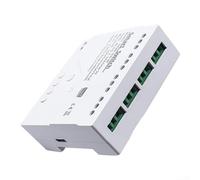 Commutateur de module de contrôle Smart Life pour Tuya WIFI RF, commutateur de module de relais 4 canaux avec contrôle multilingue (4 canaux AC85-250 V avec boîtier)