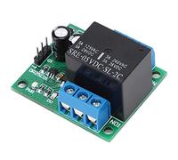 Commutateur de module de relais DPDT de haute sécurité DC 6-24V 5A Contrôle d'impulsion faible DR25E01 Indicateur Carte de relais bistable autobloquante à double jet double pôle pour moteur(DC5V)