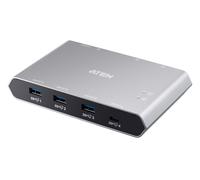 Commutateur de partage de périphériques USB-C Gen2 Aten 2x4, US3342-AT