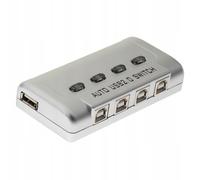 Commutateur de partage manuel USB 2.0, sélecteur de périphériques, concentrateur 4 ports pour scanner