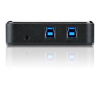 Commutateur de partage USB ATEN - US234 iDate Super Hub - 2 ports USB 3.0 - Noir