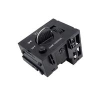 Commutateur De Phare Compatible Avec GMC Pour Yukon Pour Suburban 1995-1999 Pour Topkick 2003-2009 Pour Savana 1996-2002 Pour Safari Variateur Lumière Tableau Bord Phare(Black)