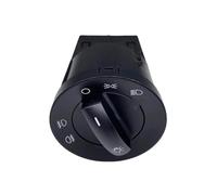 Commutateur de Phares Compatible Avec VW Pour Beetle Pour Sharan Pour Polo 2002-2009 Bouton Commutateur Phare Ajusteur Commutateur Commande Phare Antibrouillard 6Q0941531C Accessoires Voiture