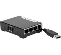 Commutateur de Poche Gigabit - 4 Ports alimentés par USB