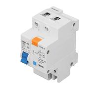 Commutateur de protection contre les fuites, PA66 Shell Panne au sol automatique Bonne sensibilité CA 230 V 400 25 A Fonctionnement sûr pour ingénierie pour les commutateurs à bouton-poussoir