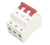 Commutateur de protection contre les surcharges, extinction d'arc Bonne stabilité Déclenchement rapide Mini disjoncteur 3P DC 750V 63A for système solaire PV Protecteurs de fuite à la terre