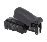 Commutateur de rechange pour scie à chanter 394375-02 compatible avec les outils électriques DW871 Pièces de rechange Accessoire Construction en métal et plastique Noir 44 x 27 mm Taille pour