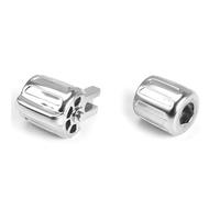 Commutateur de réglage du Volant Compatible avec BMW Série 5 F10 2010 2011 2012 2013 2014 2015 2016 2017, Bouton de Commande de e Volant 61319229484 (1 Paire Rouge, 1 Paire argentée)