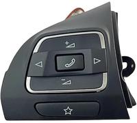 Commutateur de régulateur de Vitesse pour Golf MK6, Tiguan et Jetta MK6 5C0959537B 5C0959538B Bouton de Commande au Volant