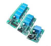 Commutateur de relais 7-32 V AC DC Activation vocale via application à distance Automatisation de la synchronisation Boîtier en métal compact Bleu Réglable Mode Multi-utilisateur Contrôle (pour zigbee