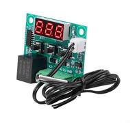 Commutateur de relais de capteur de température numérique 12 V pour plage W1209-50 à 110 °C avec précision de 0,1 C pour automatisation industrielle (lumière rouge)