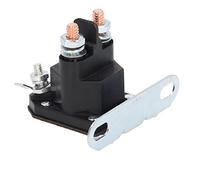 Commutateur de Relais de Solénoïde de Démarreur DC12V pour Tondeuse à Gazon Hustler avec Matériau en Acier Inoxydable en Cuivre ABS Durable