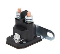Commutateur de Relais de Solénoïde de Démarreur DC12V pour Tondeuse à Gazon Hustler, Solénoïde de Démarreur de Remplacement Durable avec des Matériaux de qualité Supérieure, Installation