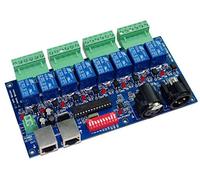 Commutateur de relais DMX DMX 8CH DMX512 - Sortie de relais DMX512-8 voies (maximum 10 A)