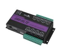 Commutateur de relais intelligent 4G 8CH, SM8 WLTE SMS GSM 4G LTE APP Télécommande, relais 8 canaux ON OFF Interrupteur Température Humidité Alerte de panne de courant