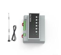 Commutateur de relais intelligent 6 canaux 16 A WiFi pour concentrateur Zigbee pour Tuya pour Smart Life App Contrôle vocal Contact sec Interrupteur momentané Porte de garage Automation UK (pour
