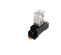 Commutateur De Relais Intermédiaire Électromagnétique À Bobine Miniature, Avec Base HH52P 53P 54P LED 6/12/24VDC 110/220VAC MY2NJ/3NJ/3NJ(HH54P DC6V)