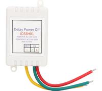 Commutateur de relais Minuterie réglable -Temporisation -Délai 110V -220V Entrée 1 sortie de canal pour la commande