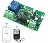 Commutateur de relais ZigBee - PZCC - PZCC 1 canal - 5-12V - Télécommande 433MHz incluse