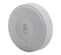 Commutateur de scène sans fil rechargeable pour concentrateur ZigBee 3.0 et application TUYA avec support multi-scénario (blanc)