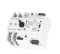 Commutateur de sélection électrique à transfert automatique à double alimentation 2P 4P 125A AC 230V ATS sans interruption(4P)