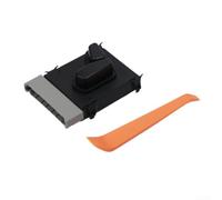 Commutateur de siège électrique conducteur 56049431AB pour Ram 1500 2500 3500 pour Jeep Grand pour Cherokee - Bouton de commande de siège côté gauche en plastique noir 8 broches