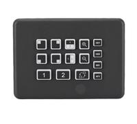 Commutateur de Streaming 2 Canaux, Mélangeur Vidéo HDMI 1080p HD, Carte de Capture Multimédia avec Entrée HDCP 1.4, Mixeur Audio Numérique pour Diffusion en Direct (Prise UE)