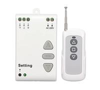 Commutateur de Télécommande de Moteur AC 220V, Contrôleur de Récepteur sans Fil, Commutateur à Distance RF 2CH Utilisé dans les Portes et Fenêtres électriques Multicanaux, Serrures électroniques Ordin